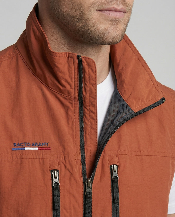 Noah | Gilet sans manches décontracté et confortable pour homme, pour l'extérieur