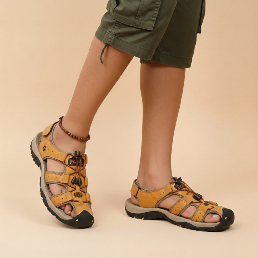 Supportive And Stylish Men’s Orthopedic Sandals