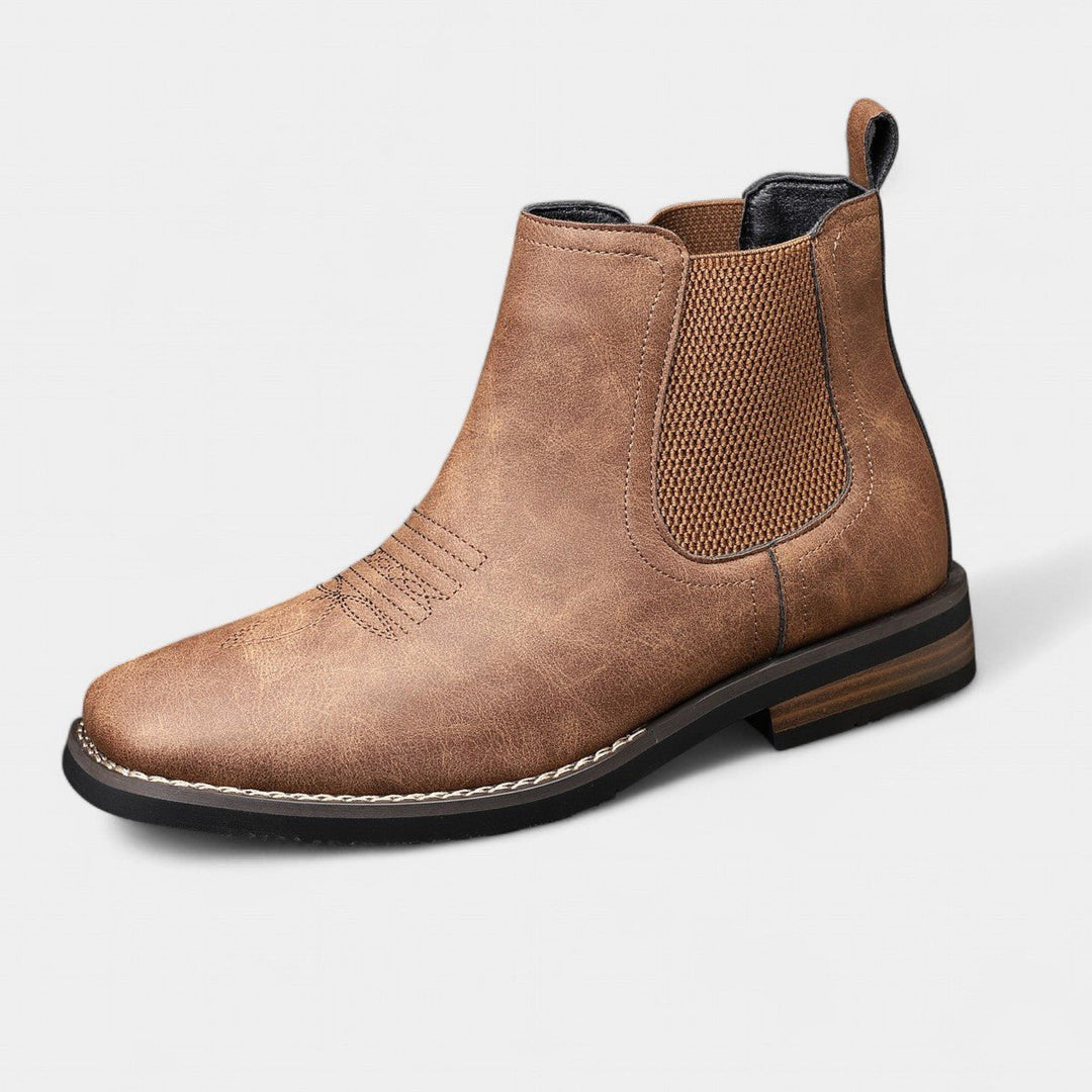 Stefan | Refined And Supportive Orthopedic Chelsea Men Boots