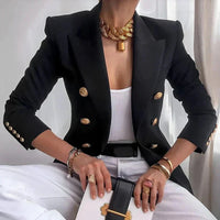 Nora | Eleganter und bequemer zweireihiger Blazer