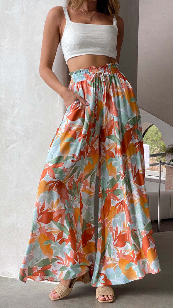 Stella | Pantalon palazzo léger et confortable à jambes larges