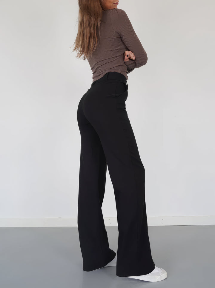 Mia | Bequeme und vielseitige Hose mit weitem Bein