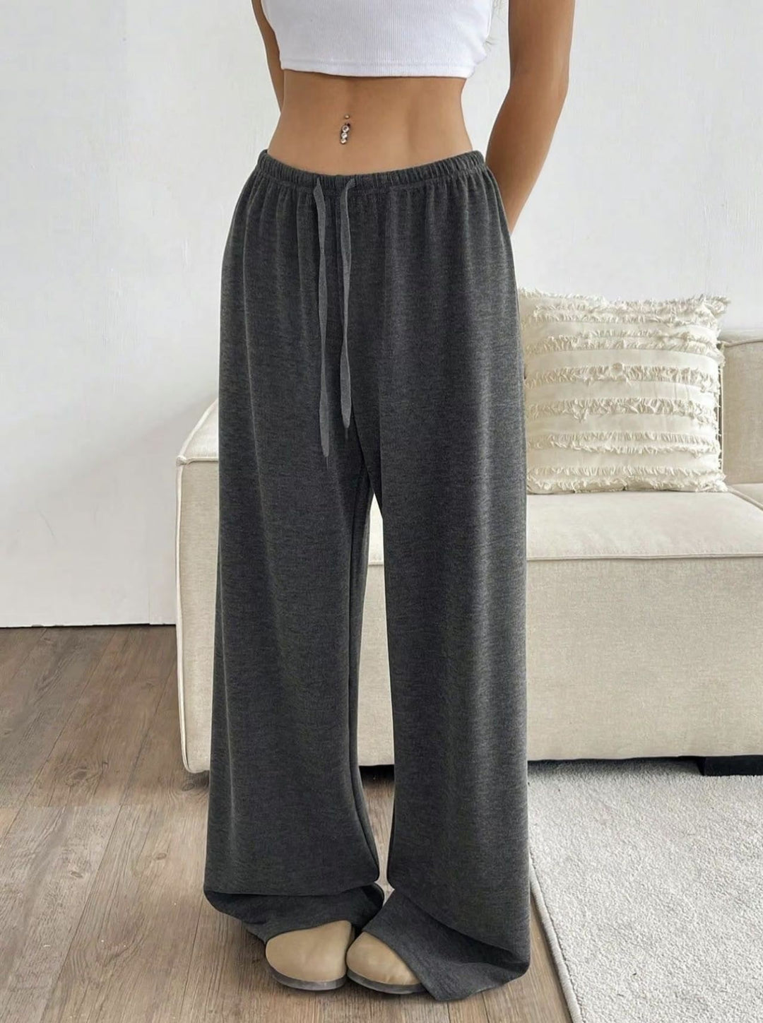 Luna | Kuschelige und weiche Jogginghose mit weitem Bein