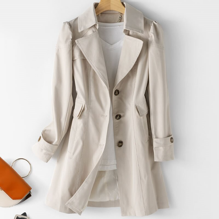 Grace | Trench elegante, leggero e impermeabile