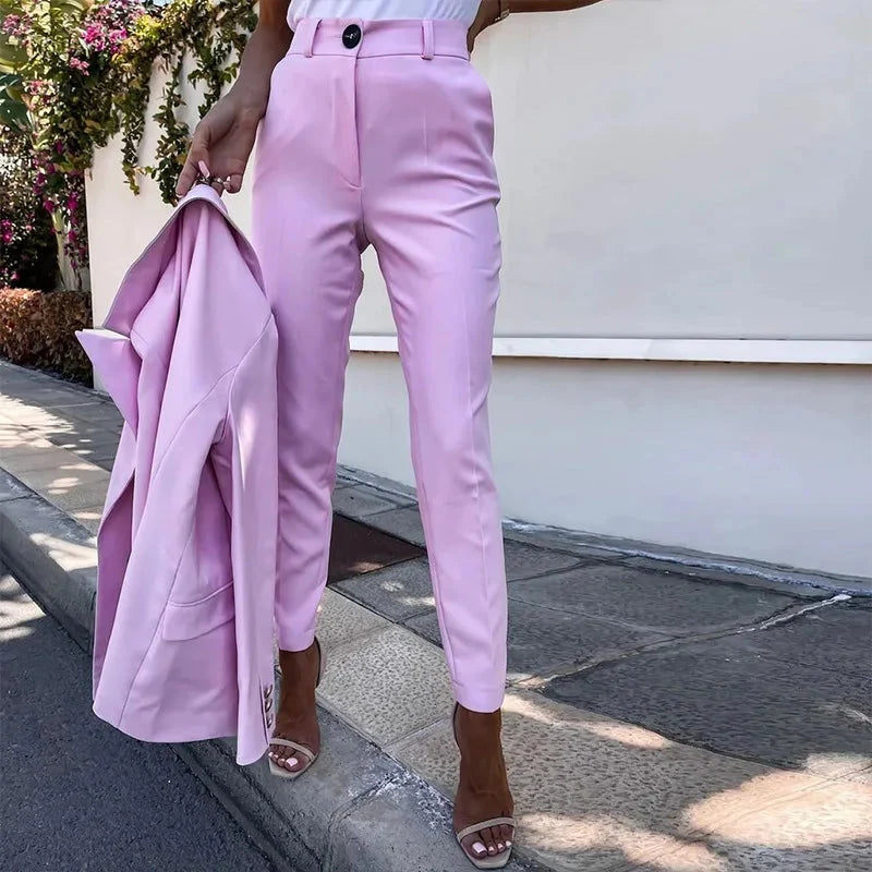 Victoria | Ensemble deux pièces soigné avec blazer et pantalon