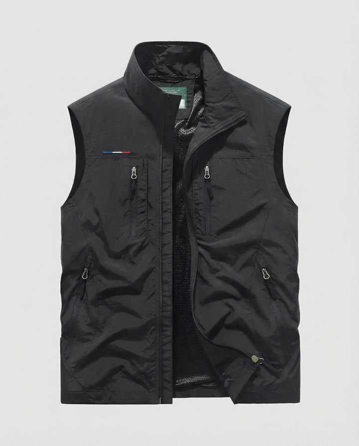 Noah | Gilet sans manches décontracté et confortable pour homme, pour l'extérieur