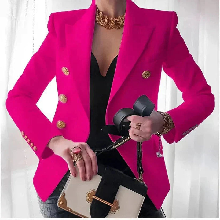 Nora | Eleganter und bequemer zweireihiger Blazer