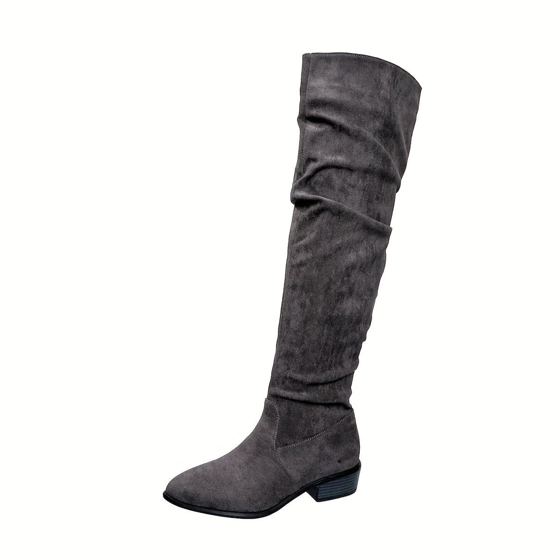 Marlena | Chic And Versatile Slouchy Knee High Boots