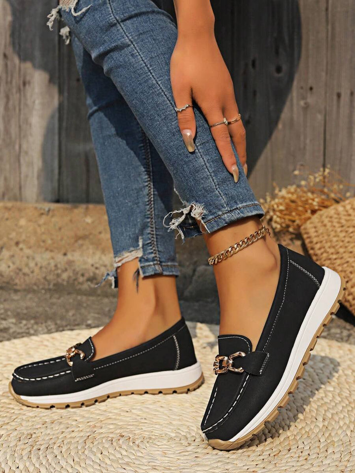 Julia | Mocassins orthopédiques à enfiler, intemporels et confortables