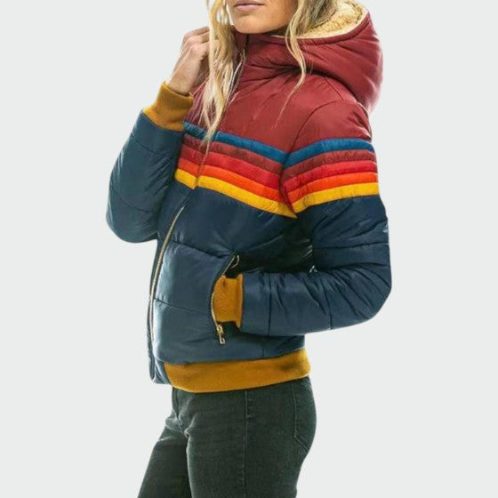 Aurora | Warme und wasserdichte wattierte Steppjacke