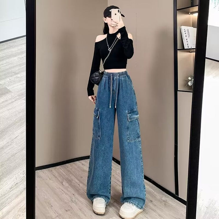 Harper | Pantaloni cargo in denim versatili e resistenti