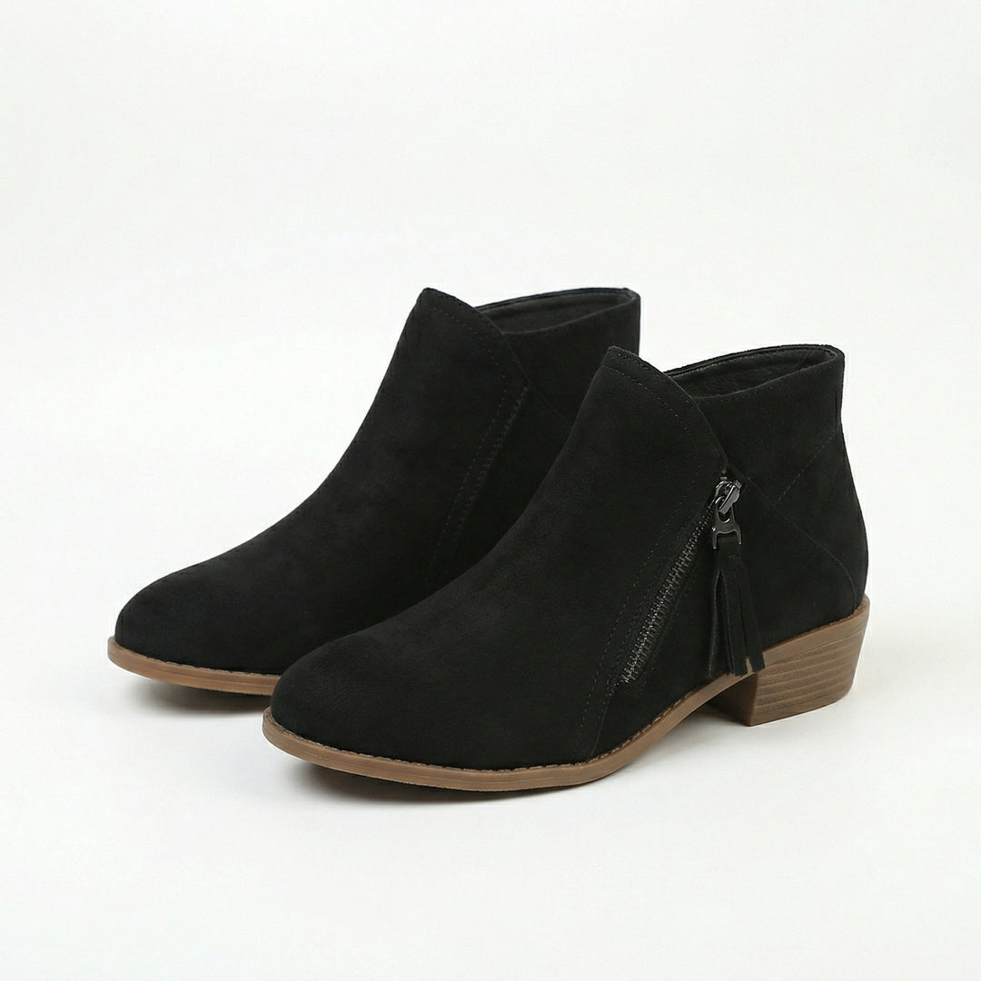 Seraphina | Elegant and Comfortable Tassel Detail Ankle Boots