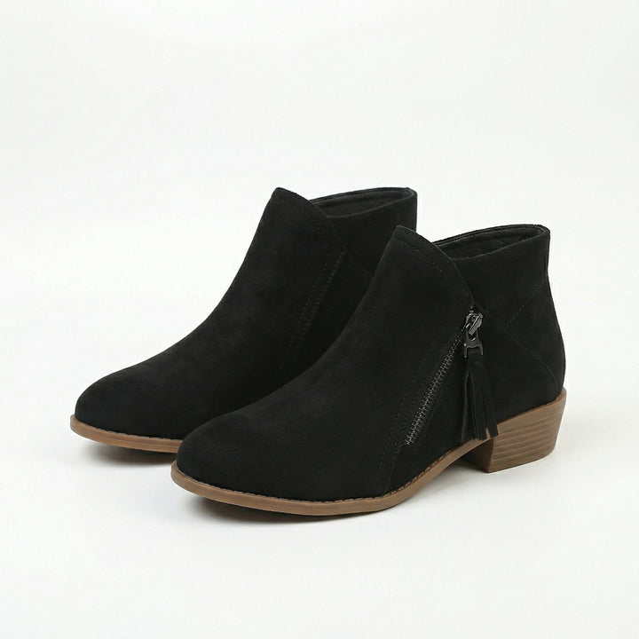 Seraphina | Elegant and Comfortable Tassel Detail Ankle Boots
