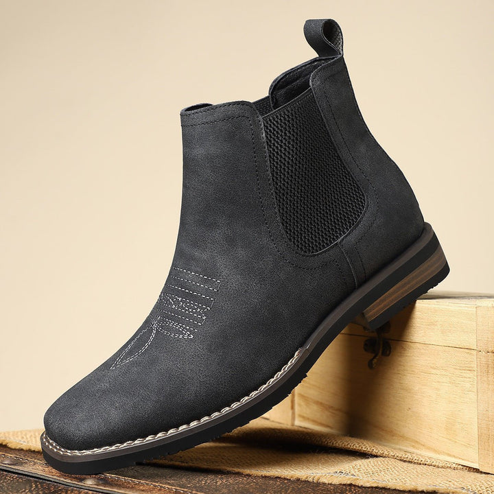 Stefan | Refined And Supportive Orthopedic Chelsea Men Boots