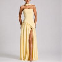 Emma | Robe longue élégante et éblouissante pour mariage d’automne