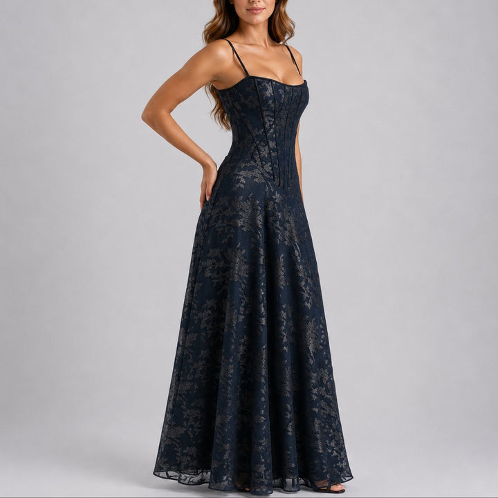 Serena | Comfortable And Stylish Fall Wedding Maxi Dress