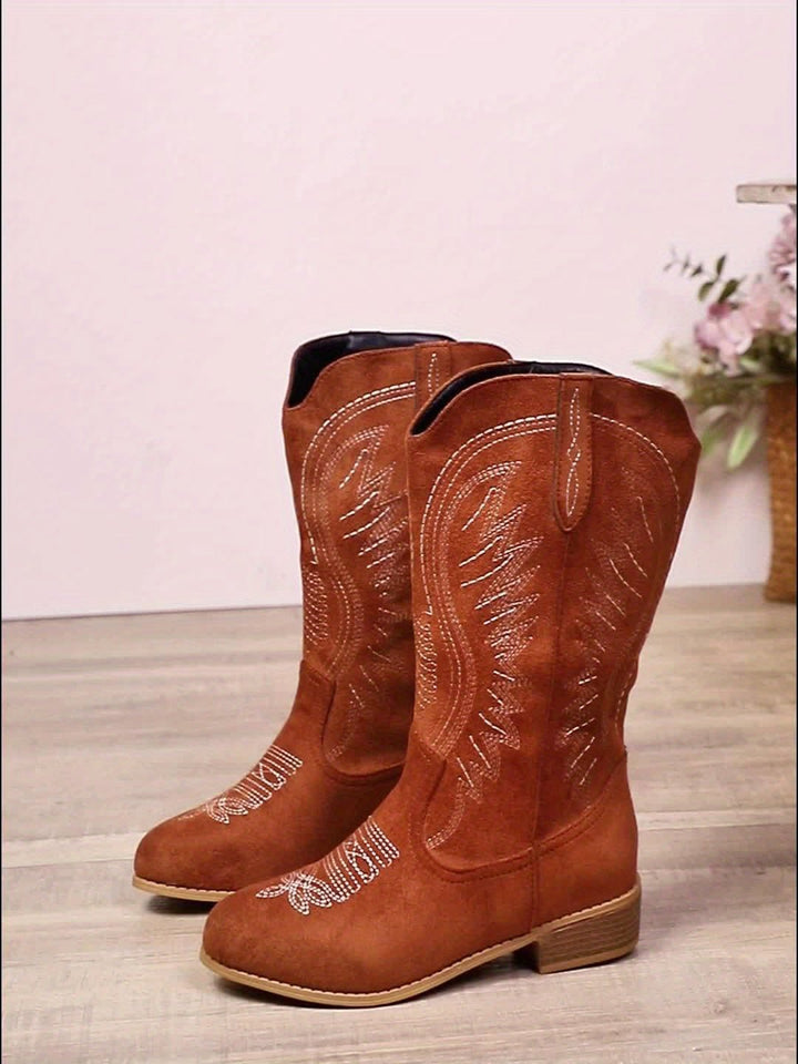 Emily | Classic And Stitched Western Cowboy Boots