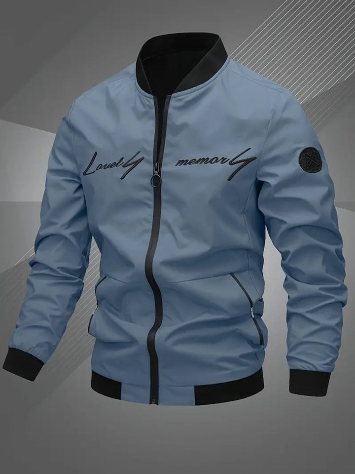 Nathan | Stylish And Casual Athletic Bomber Jacket