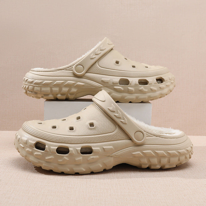 Oscar | Warme und kuschelige Clogs mit Fleecefutter