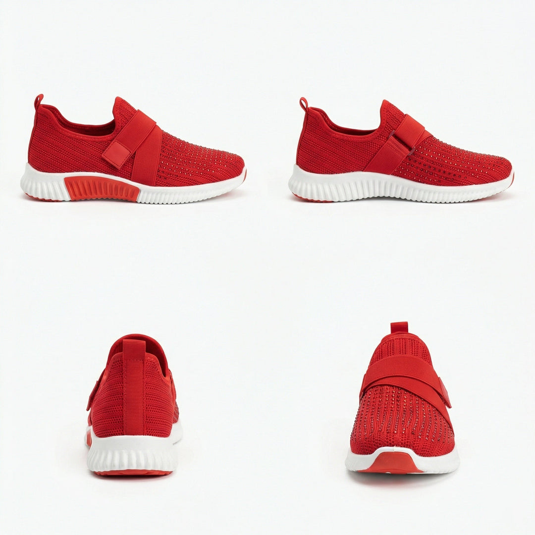 Olivia | Comfortable And Adjustable Orthopedic Slip On Sneakers