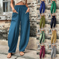 Nora | Pantalon palazzo décontracté et fluide à jambes larges