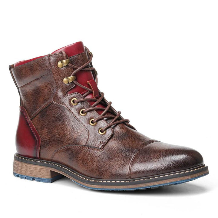 Felix | Elegante und bequeme orthopädische Oxford-Lederstiefel für Herren