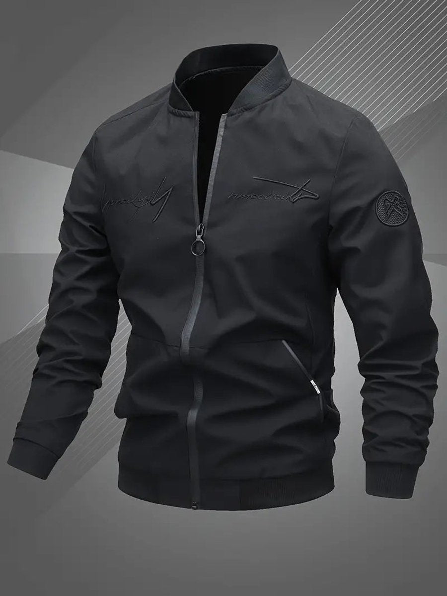 Nathan | Stylish And Casual Athletic Bomber Jacket