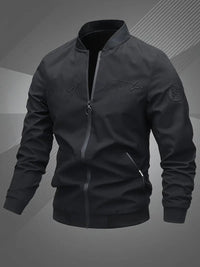 Nathan | Stylish And Casual Athletic Bomber Jacket