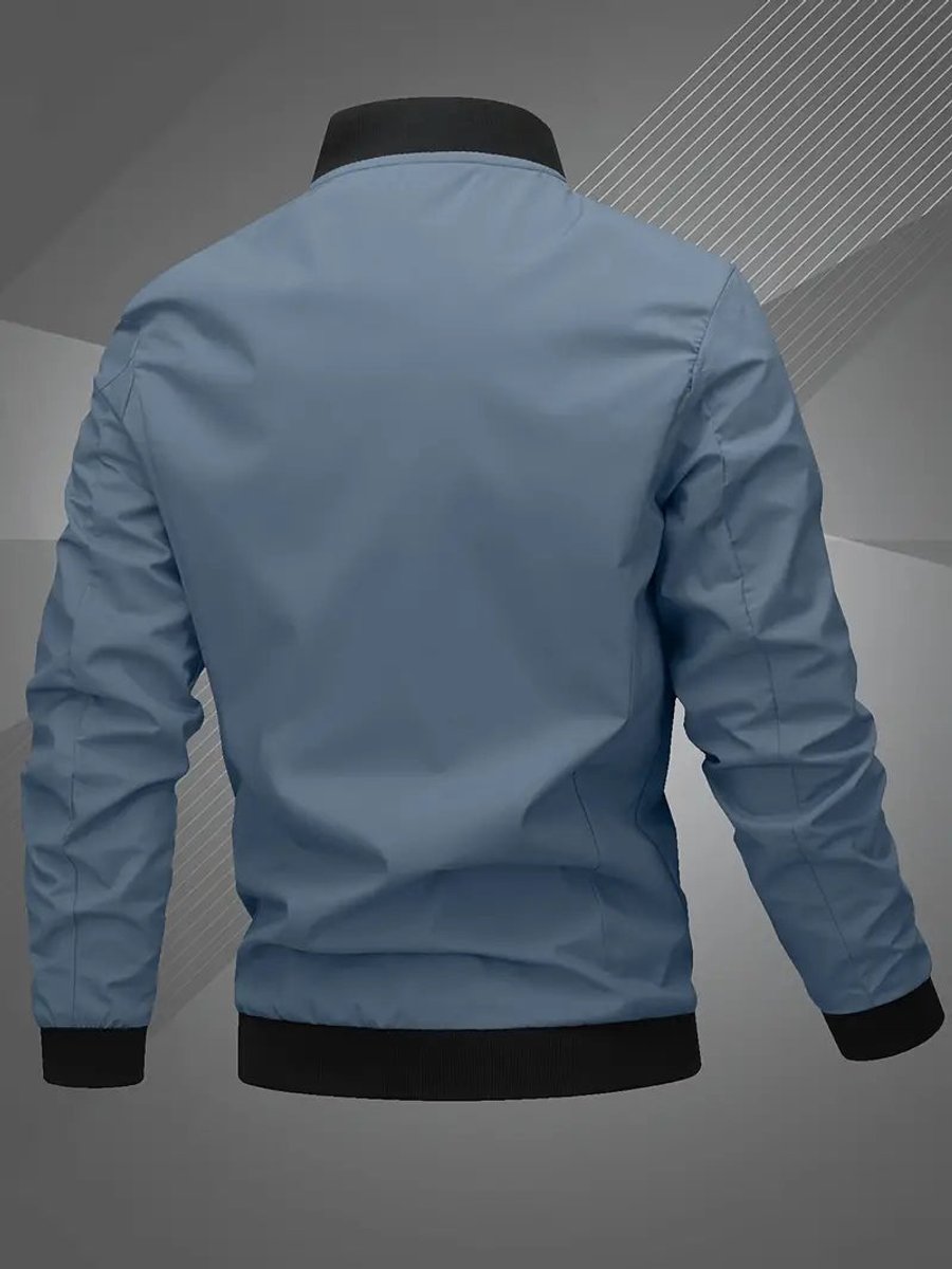 Nathan | Stylish And Casual Athletic Bomber Jacket