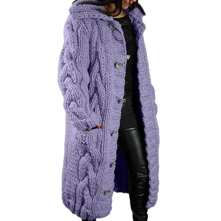 Clara | Gilet cardigan en maille doux et douillet pour tous les jours