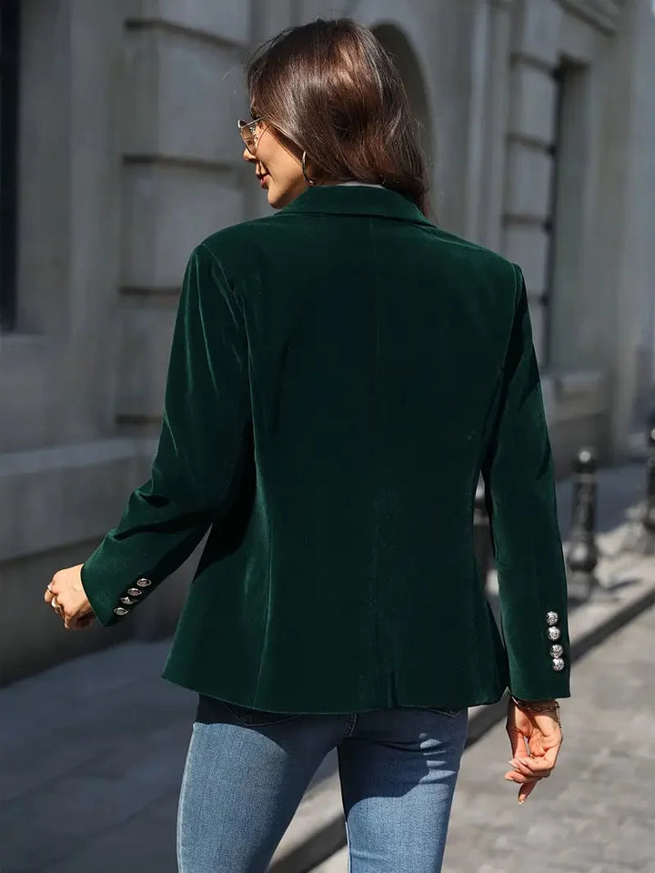 Sophia | Comfortable And Luxurious Women's Velvet Blazer
