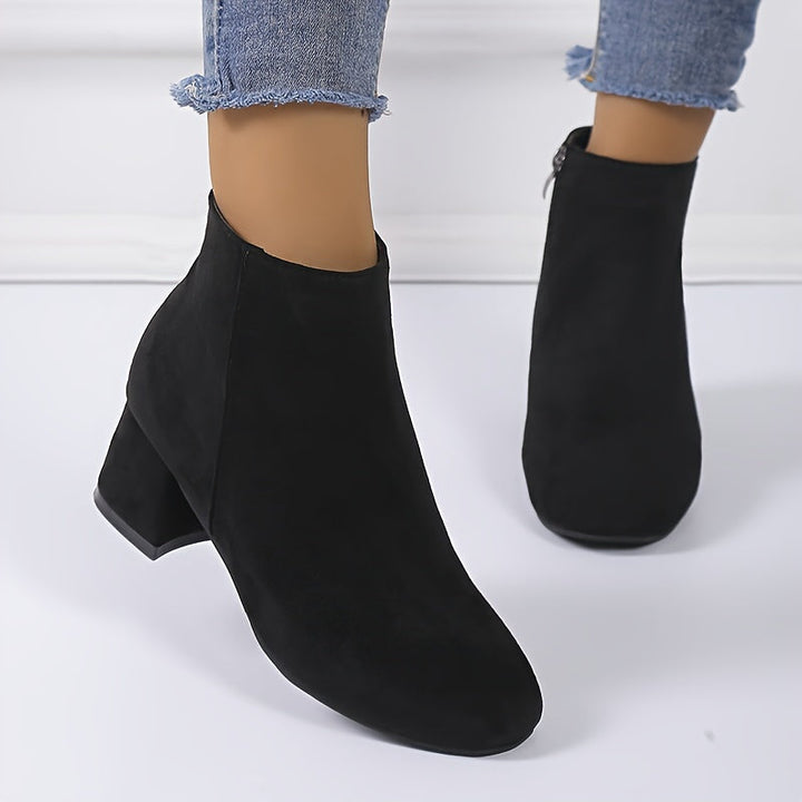 Daniela | Modern Suede-Feel Chelsea Ankle Boot