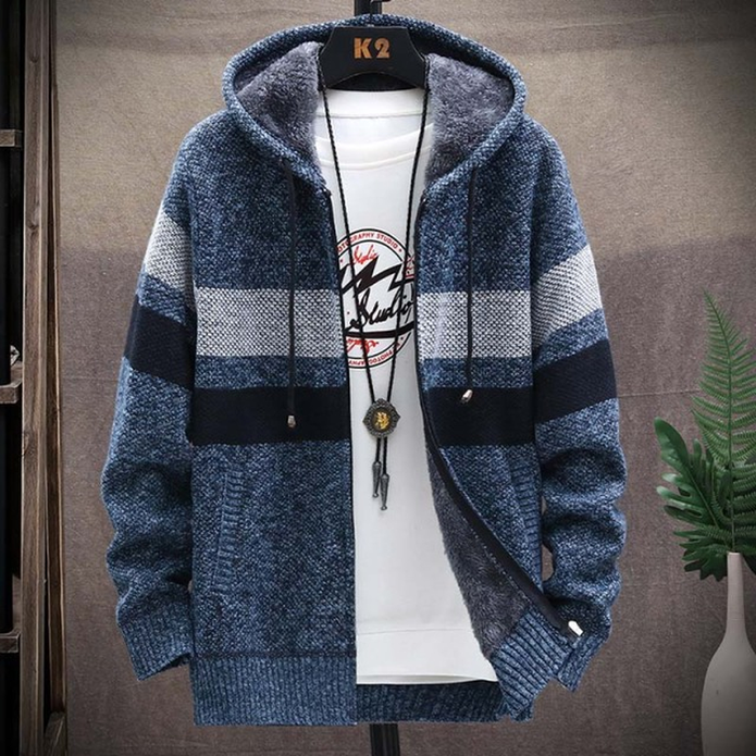 Nathan | Gilet cardigan classique et élégant en coton pour tous les jours