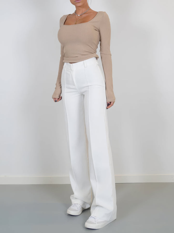 Mia | Bequeme und vielseitige Hose mit weitem Bein