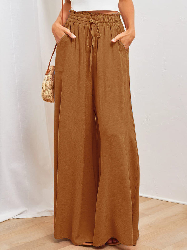 Stella | Pantalon palazzo léger et confortable à jambes larges