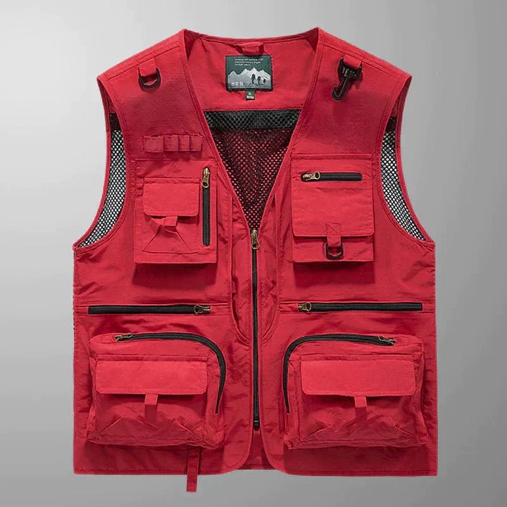 Hunter | Gilet cargo da esterno funzionale e resistente con tasche multiple