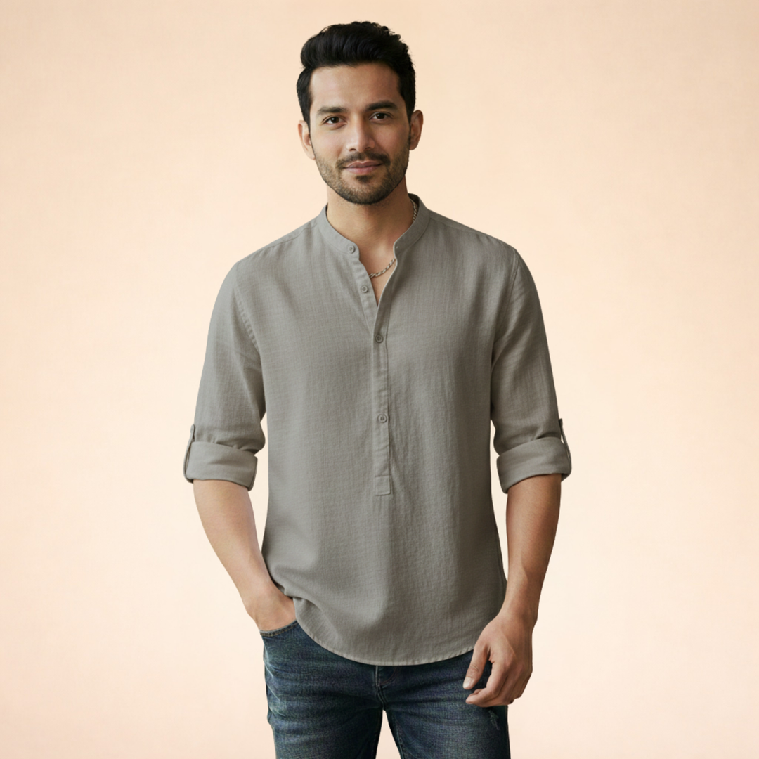 Classic And Comfortable Long Sleeve Shirt