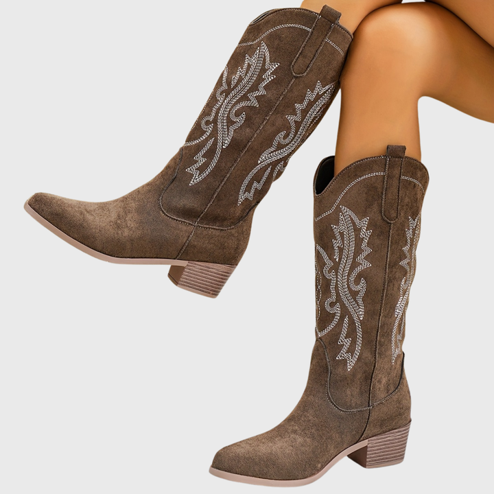 Clara | Bottes de cowboy western raffinées et intemporelles