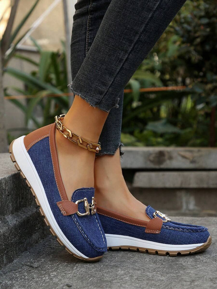 Julia | Mocassins orthopédiques à enfiler, intemporels et confortables