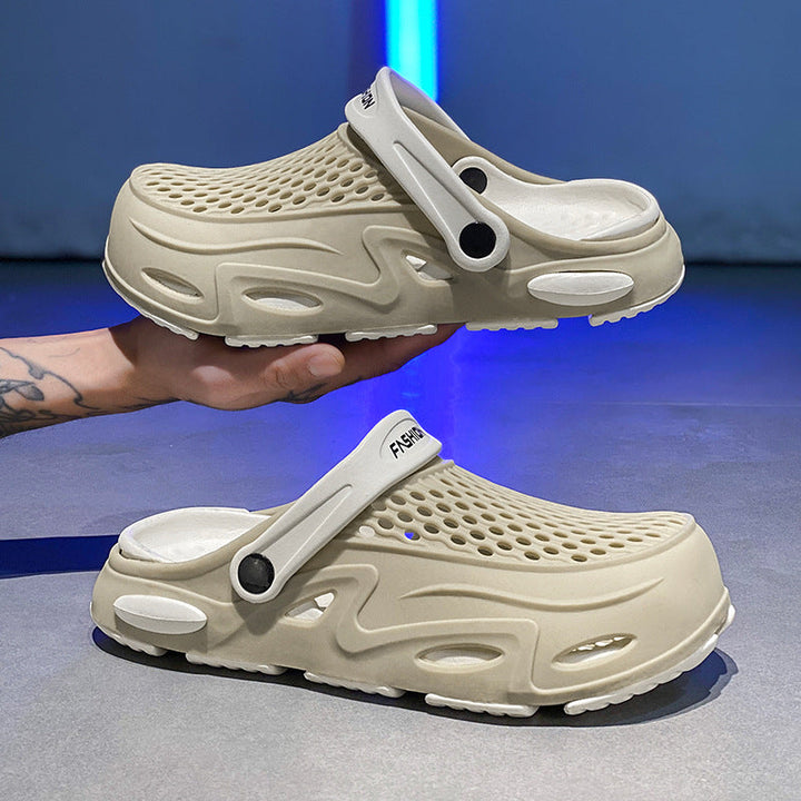 Mathias | Elegante und atmungsaktive Clogs zum Hineinschlüpfen für Herren