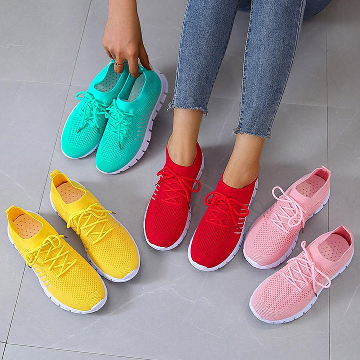 Olivia | Supportive And Breathable Orthopedic Flyknit Sneakers