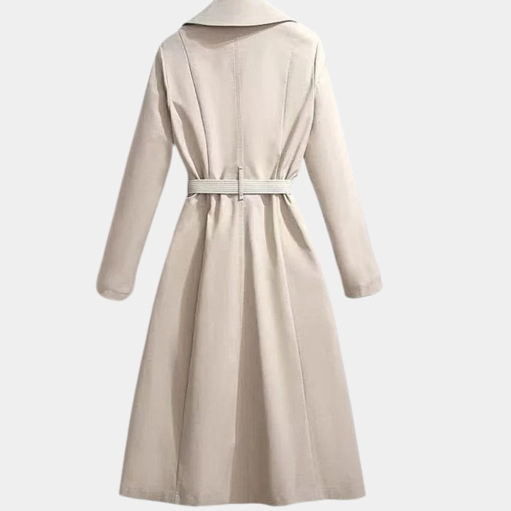 Sienna | Trench midi con cintura senza tempo e confortevole
