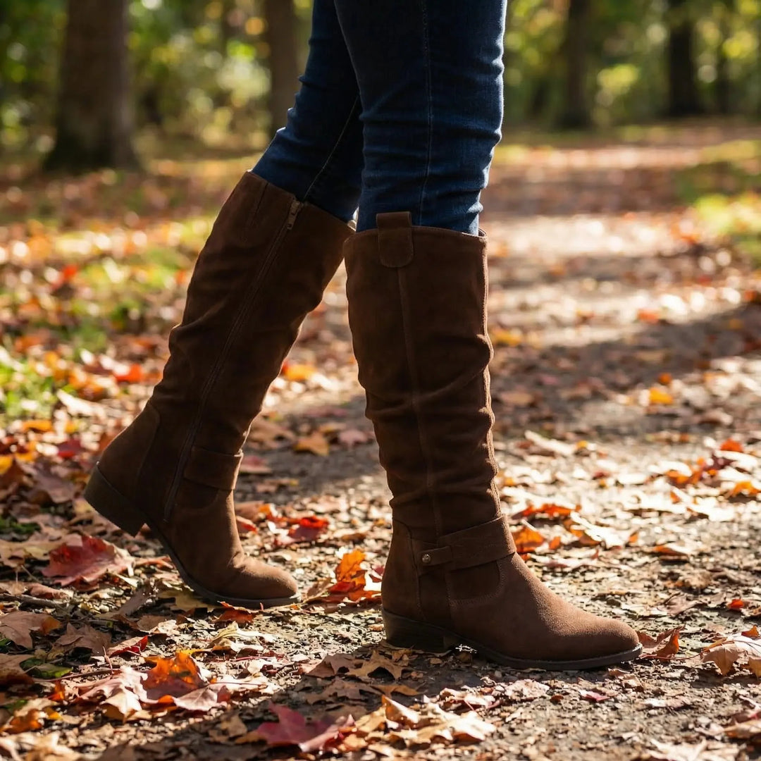Hazel | Elegant And Comfortable Slouchy Knee High Boots