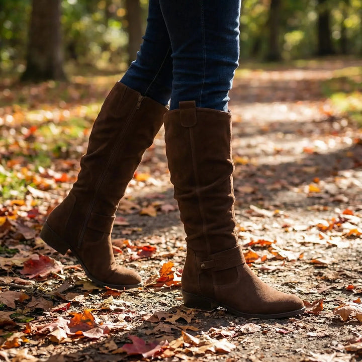 Hazel | Elegant And Comfortable Slouchy Knee High Boots