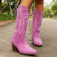 Mila | Stylish And Comfortable Embroidered Western Cowboy Boots