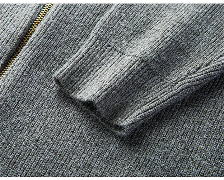 Julian | Klassischer und weicher Strickcardigan für Herren
