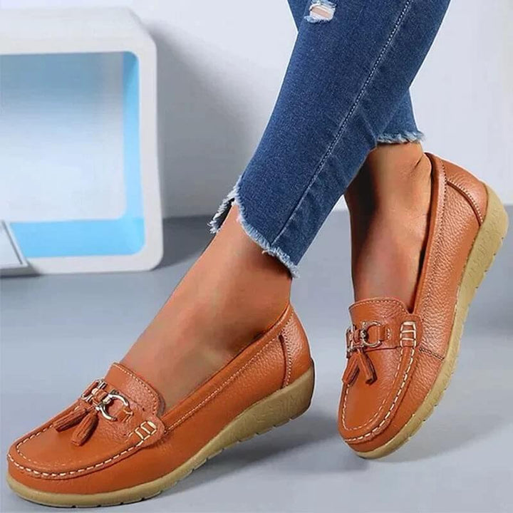 Hannah | Mocassini ortopedici raffinati e di supporto, senza lacci