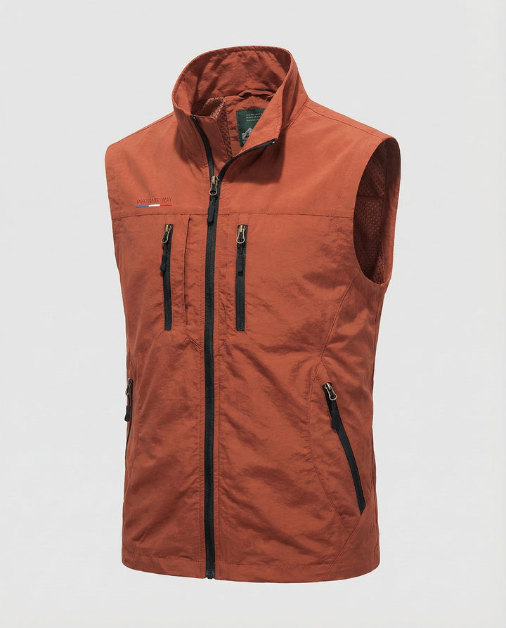 Noah | Gilet sans manches décontracté et confortable pour homme, pour l'extérieur