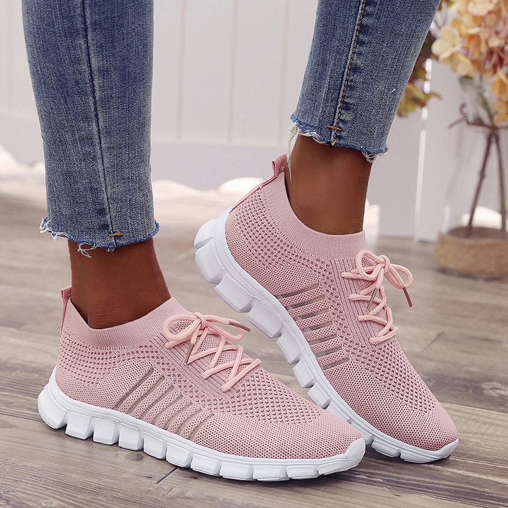 Olivia | Supportive And Breathable Orthopedic Flyknit Sneakers