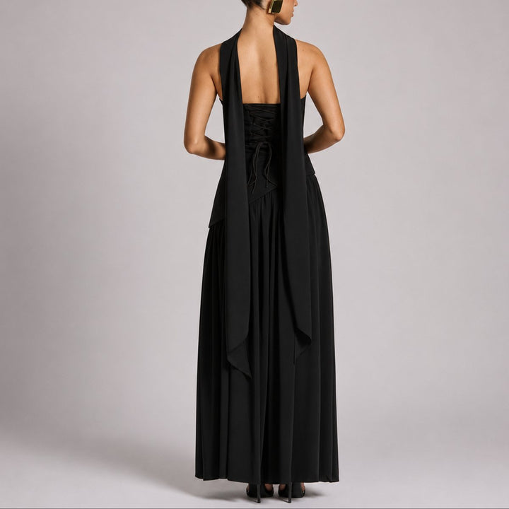 Emma | Robe longue élégante et éblouissante pour mariage d’automne